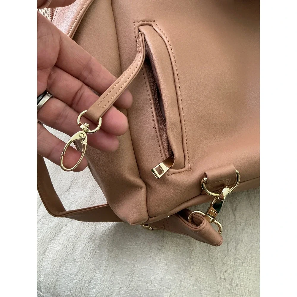 AYLA & CO THE AYLA DIAPER BAG CAFFE Backpack